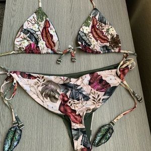 Fall leaves 🍁 🍃 inspired bikini set